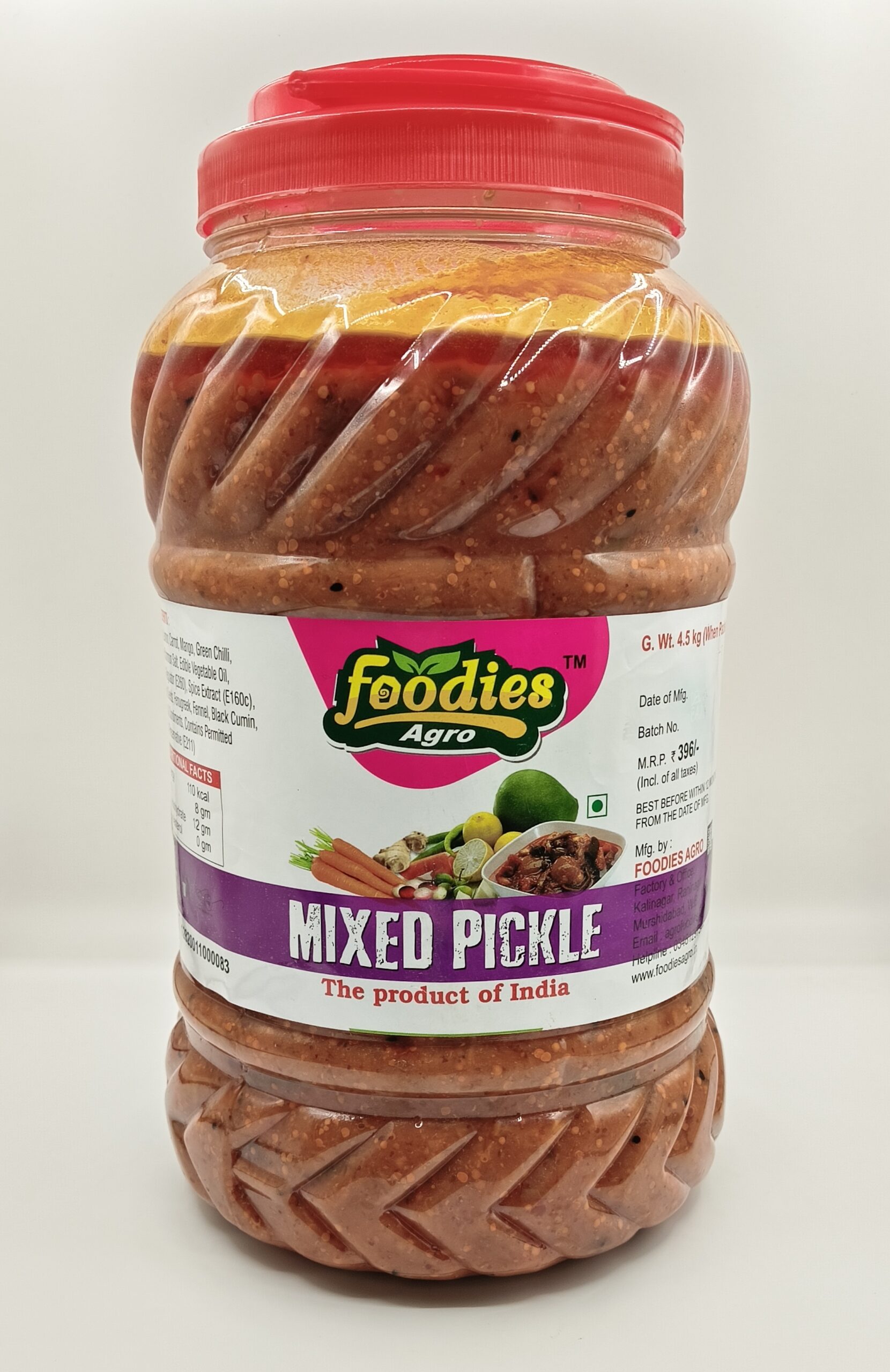Mixed Veg Pickle_4.5kg